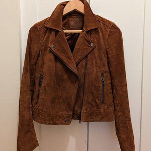 Blank NYC suede moto jacket